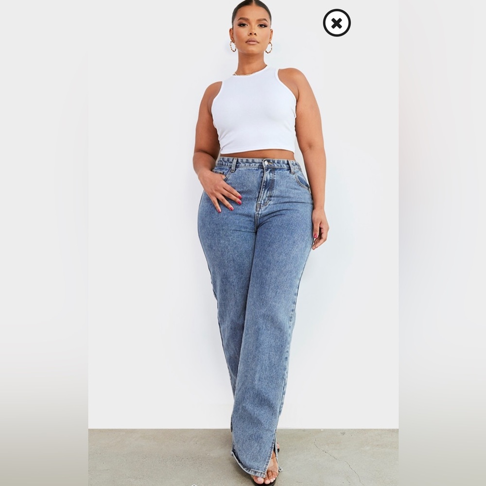 White Crop Top - Picture 7 of 8
